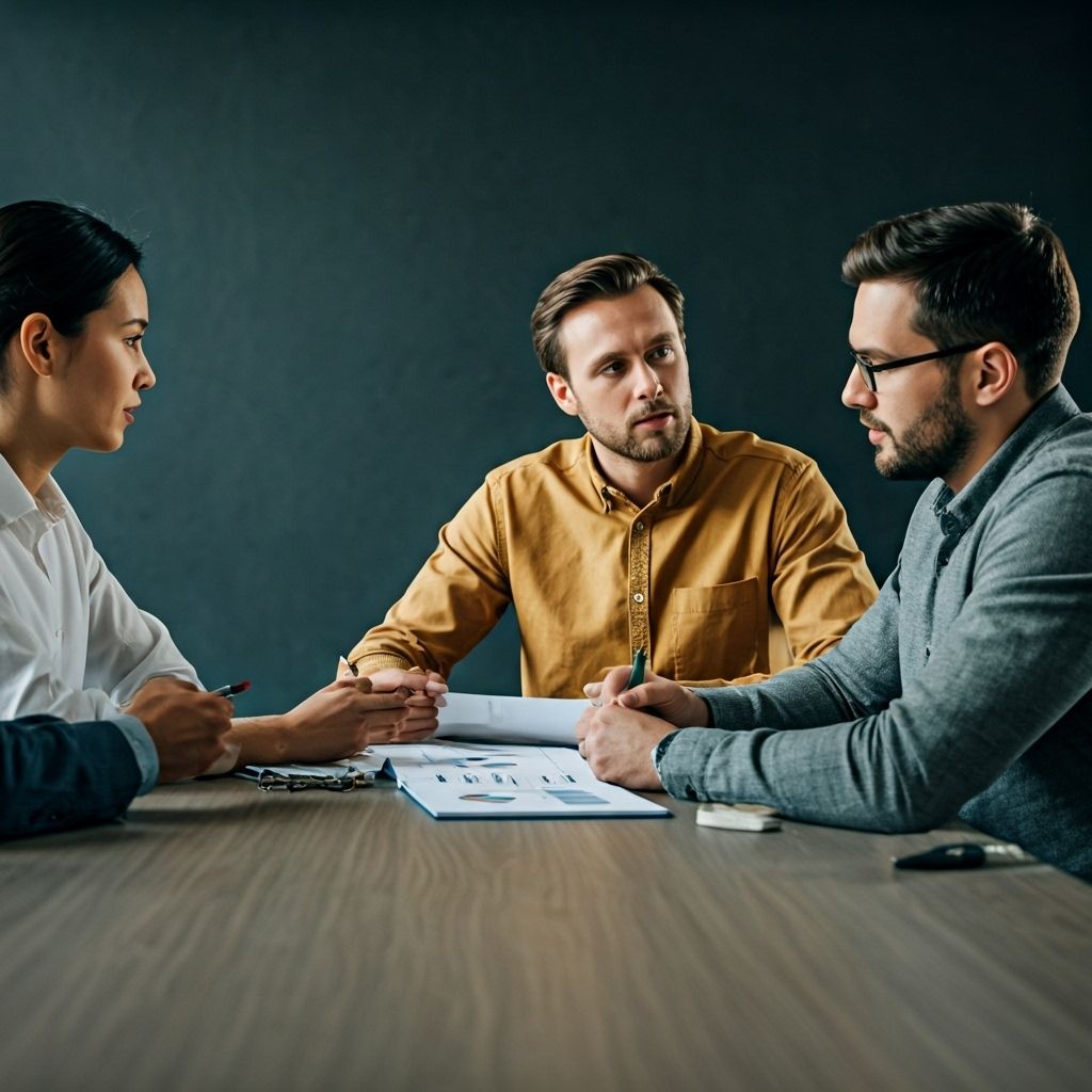 Professional consulting meeting